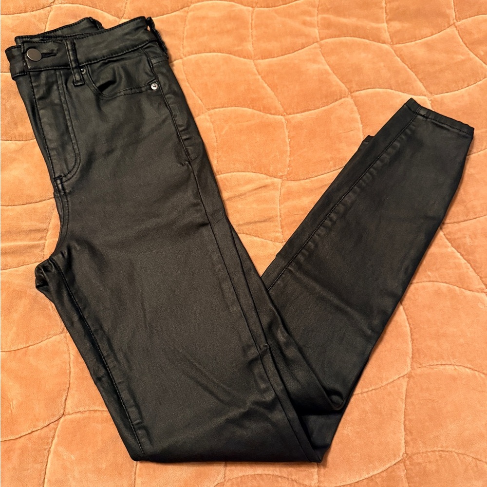 12th Tribe Women's Black Skinny Jeans